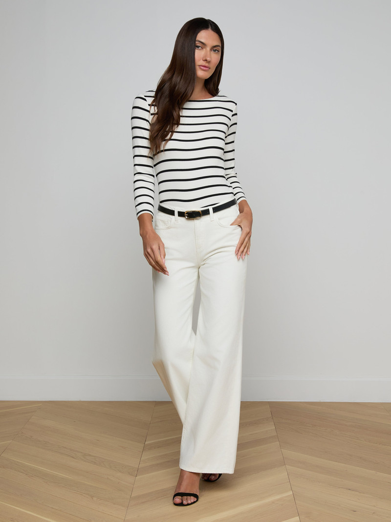 L'AGENCE Alicent Wide-Leg Jean outlook