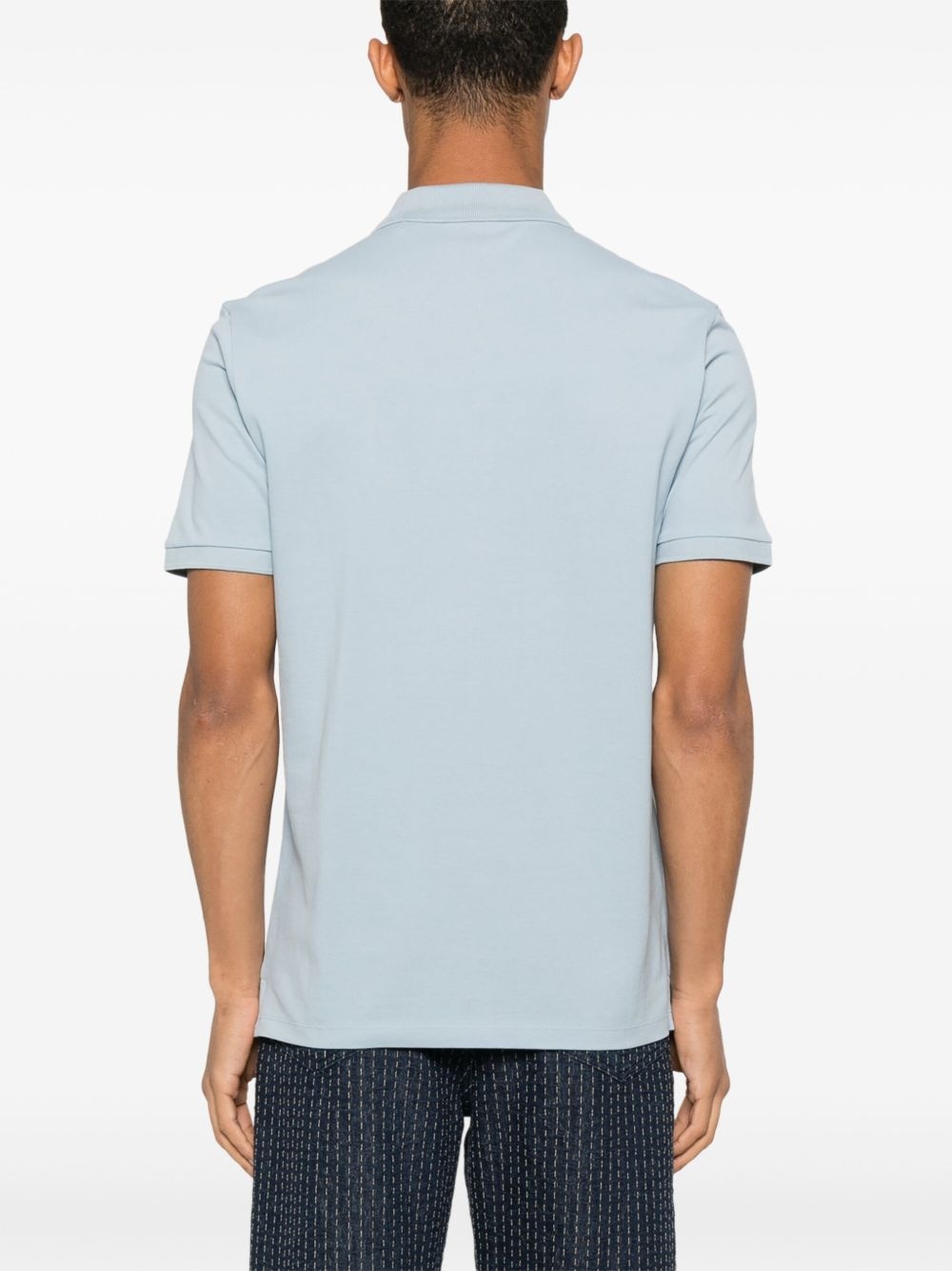 cotton polo shirt - 3