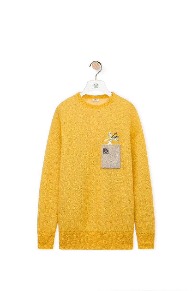 Sweater in wool and mohair blend 1