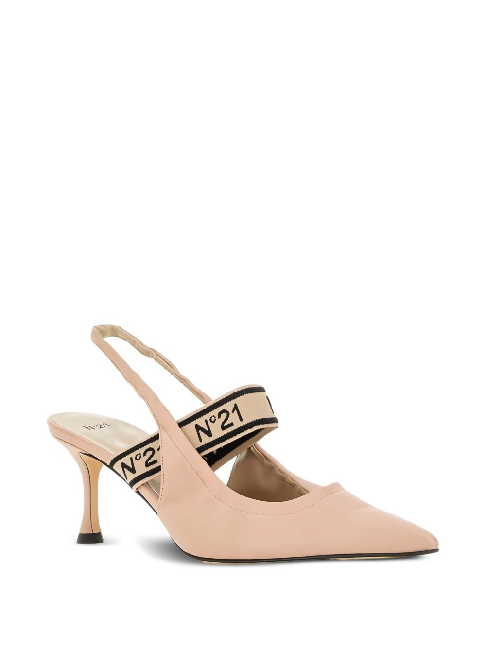 pointed-toe slingback pumps - 2