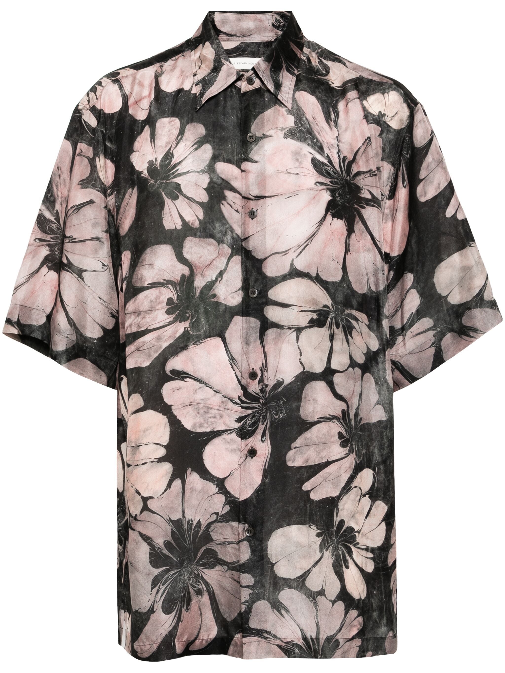 Floral-print Shirt - 1