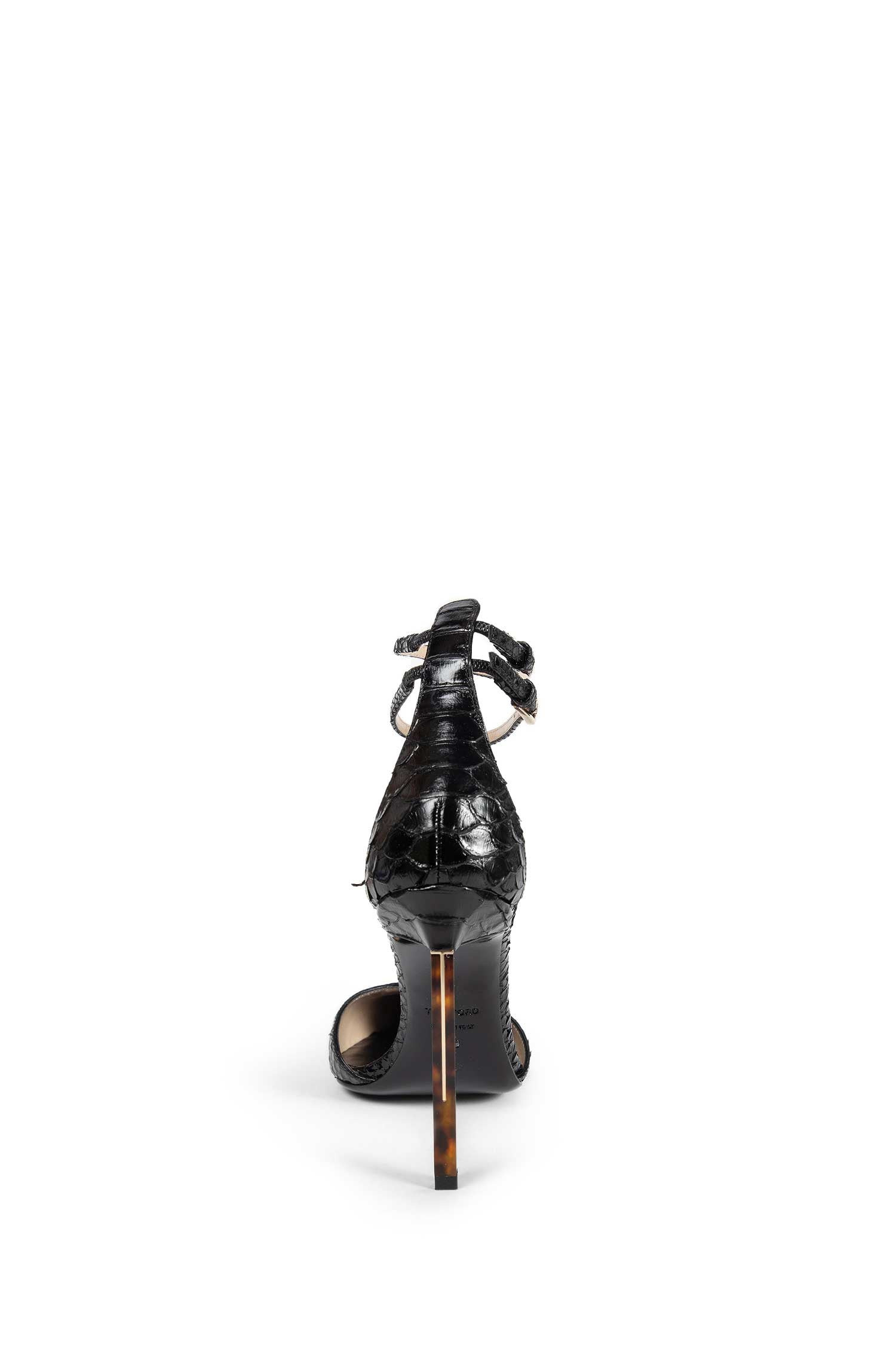 Printed Python T Strap Pumps - 3