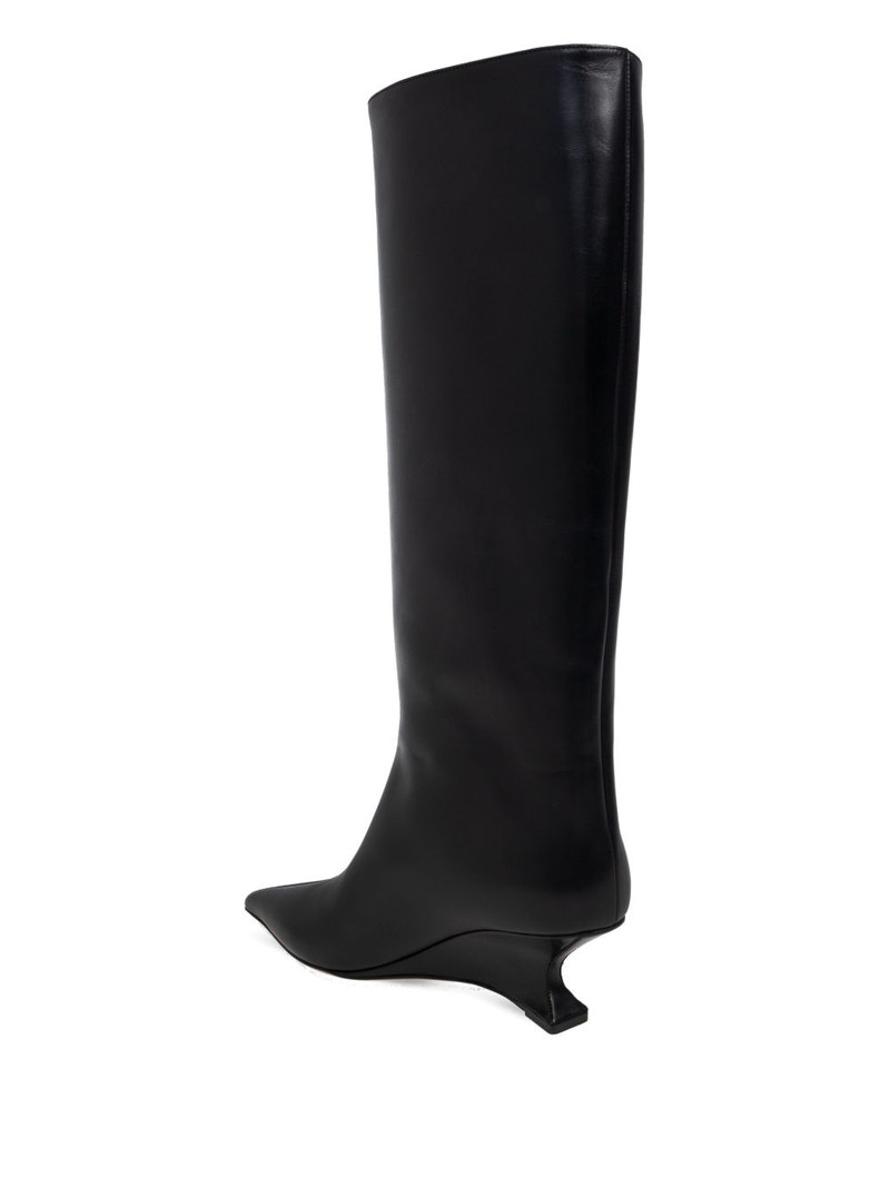 65mm pointed-toe sculpted-heel Boots 3