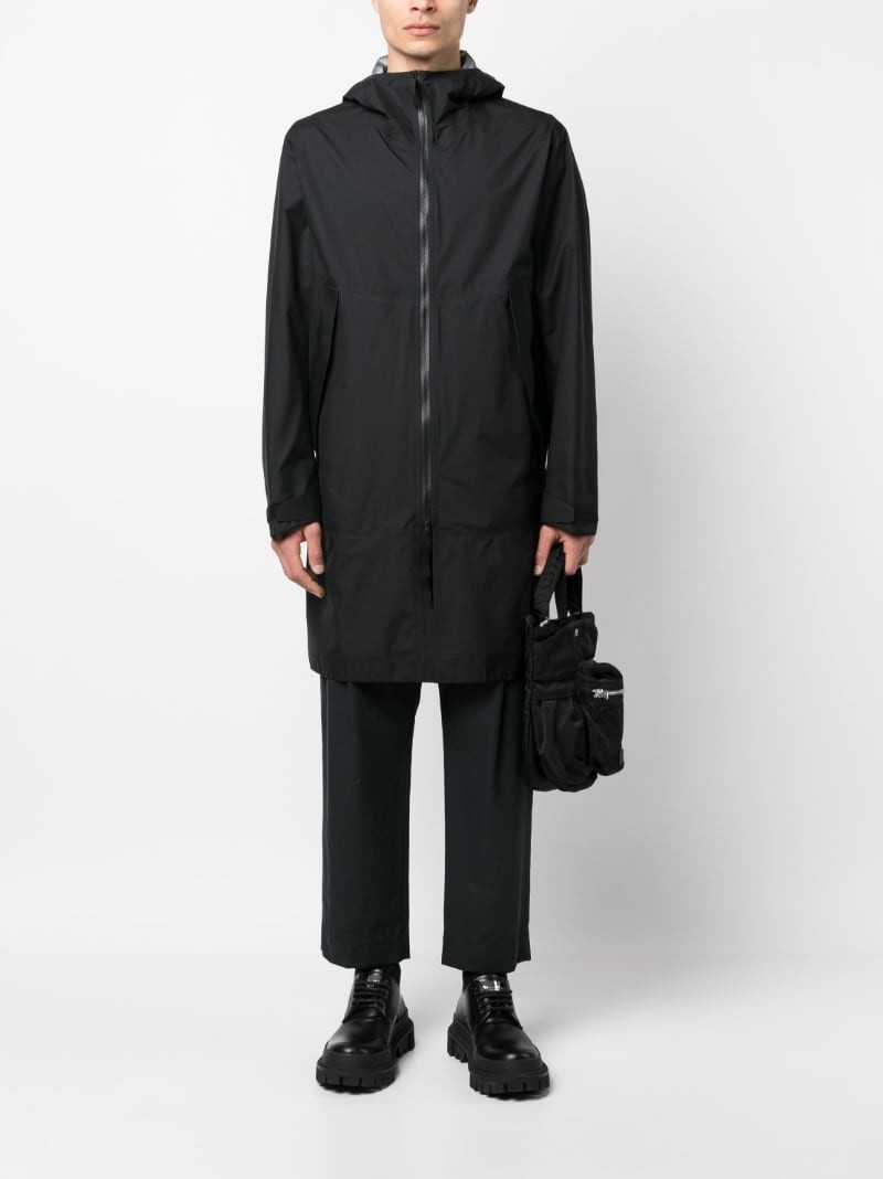 Veilance zip-up hooded coat outlook
