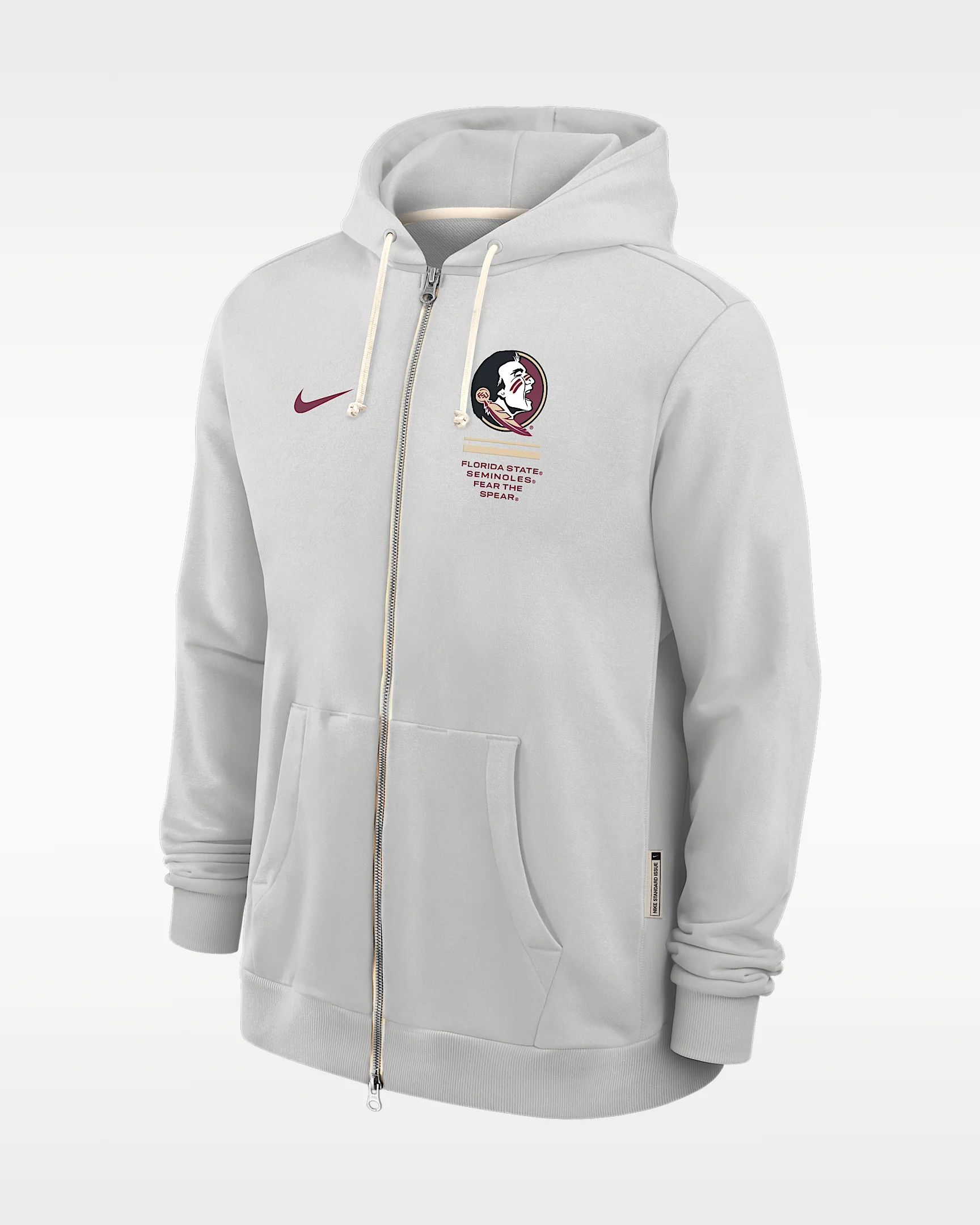 Florida State Sideline Standard Issue Men's Nike Dri-FIT College Full-Zip Hoodie - 1