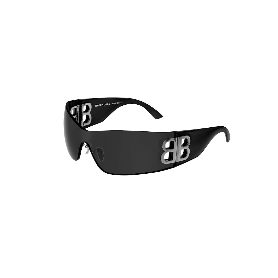 Women's Bossy Mask Sunglasses  in Black - 4