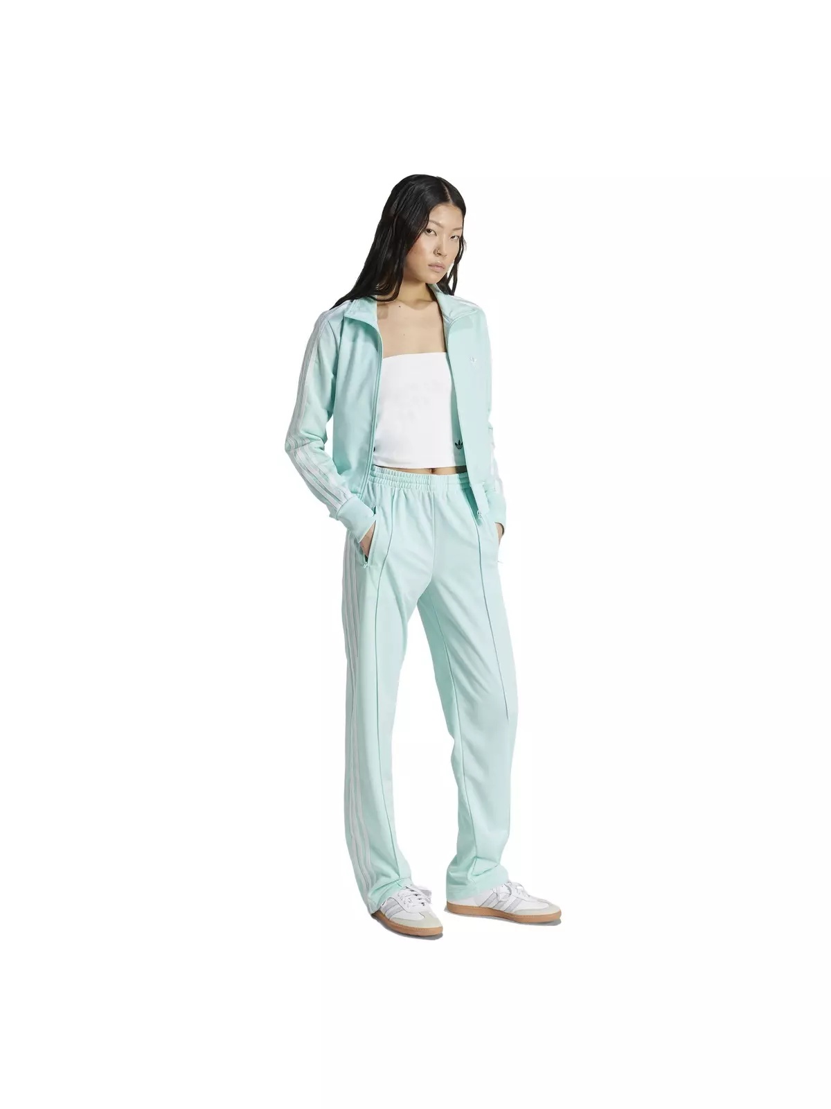 Originals Women's Adicolor Classics Firebird Tracksuit Pants -Turquoise - 5