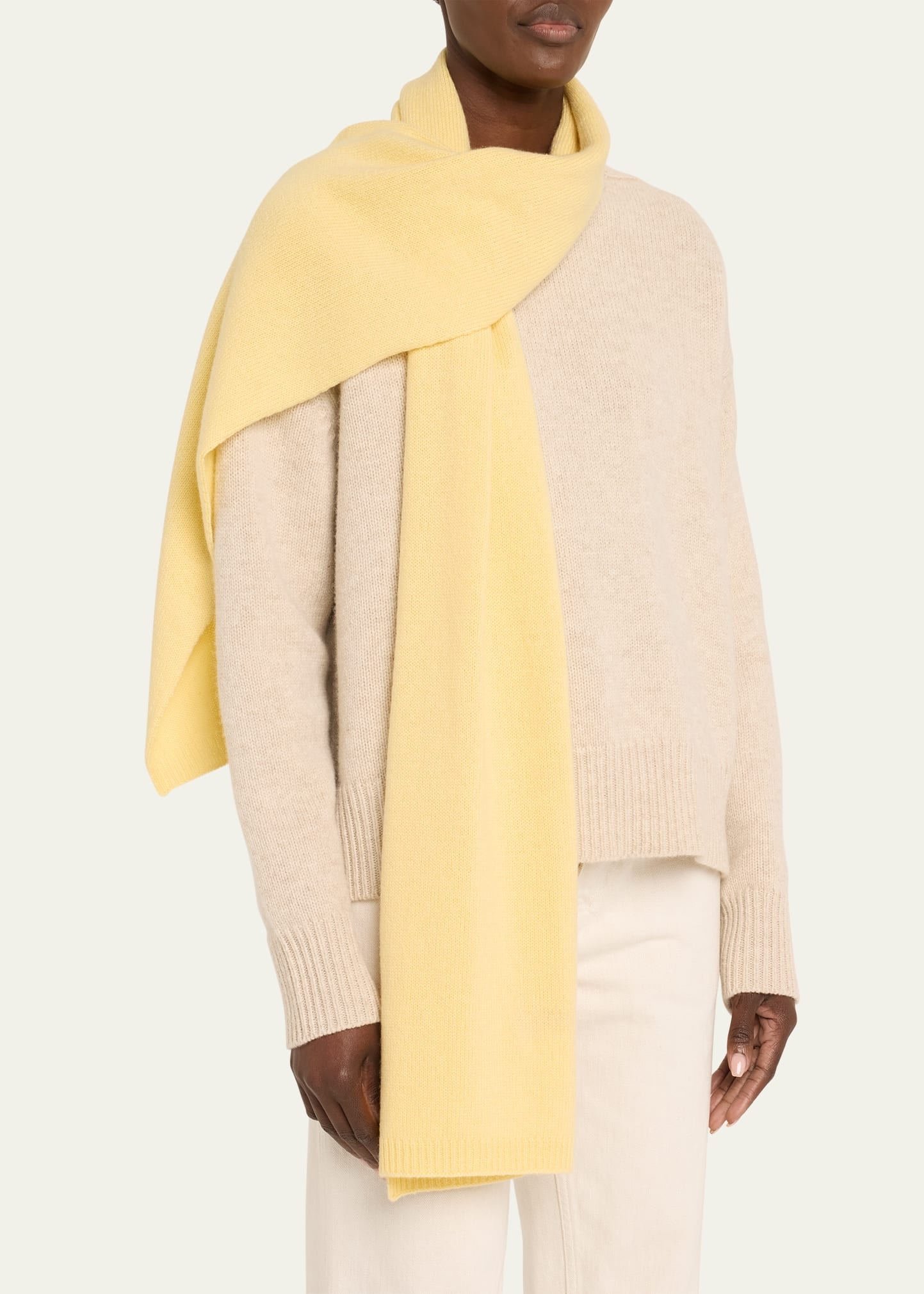 Jersey Cashmere Scarf - 3