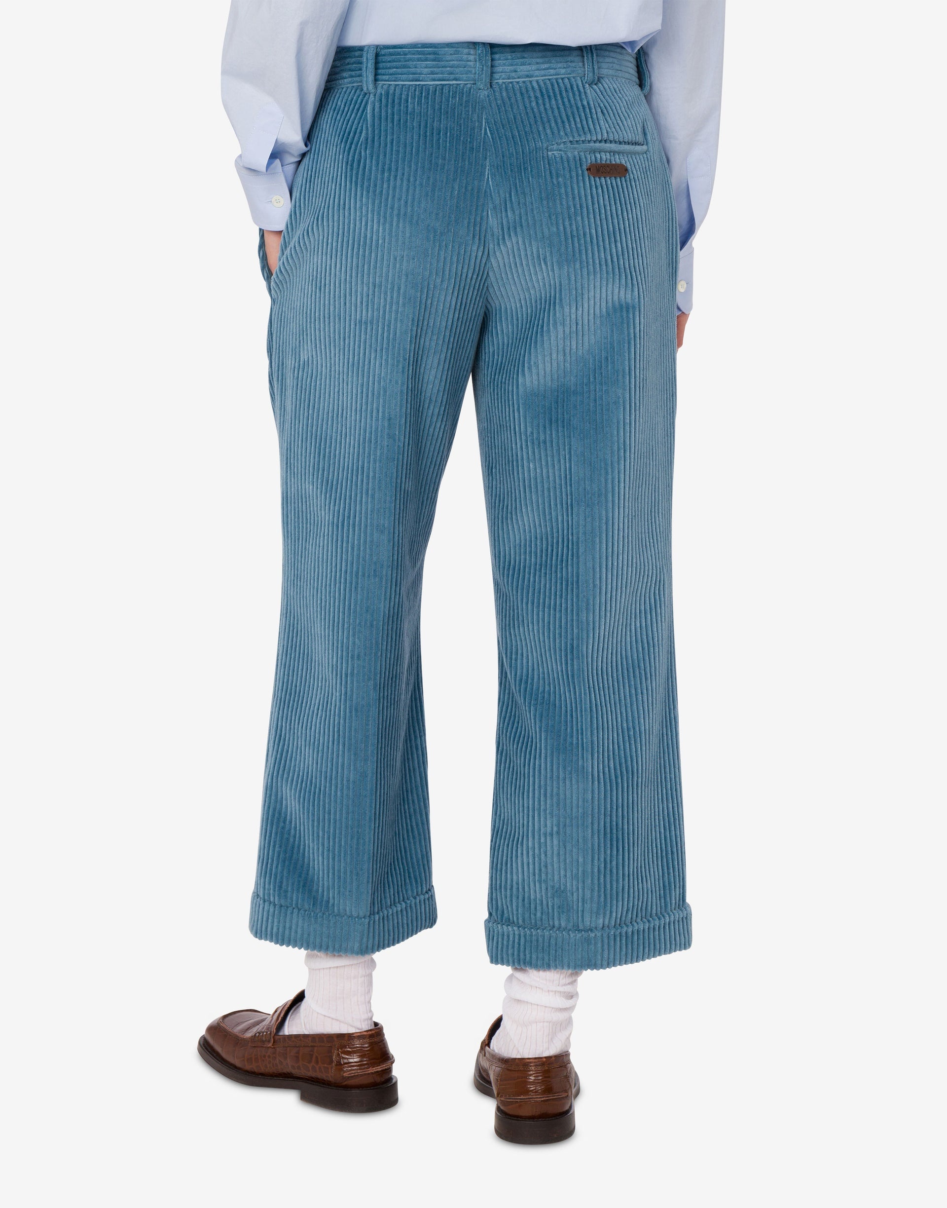 CORDUROY CROP PANTS - 3