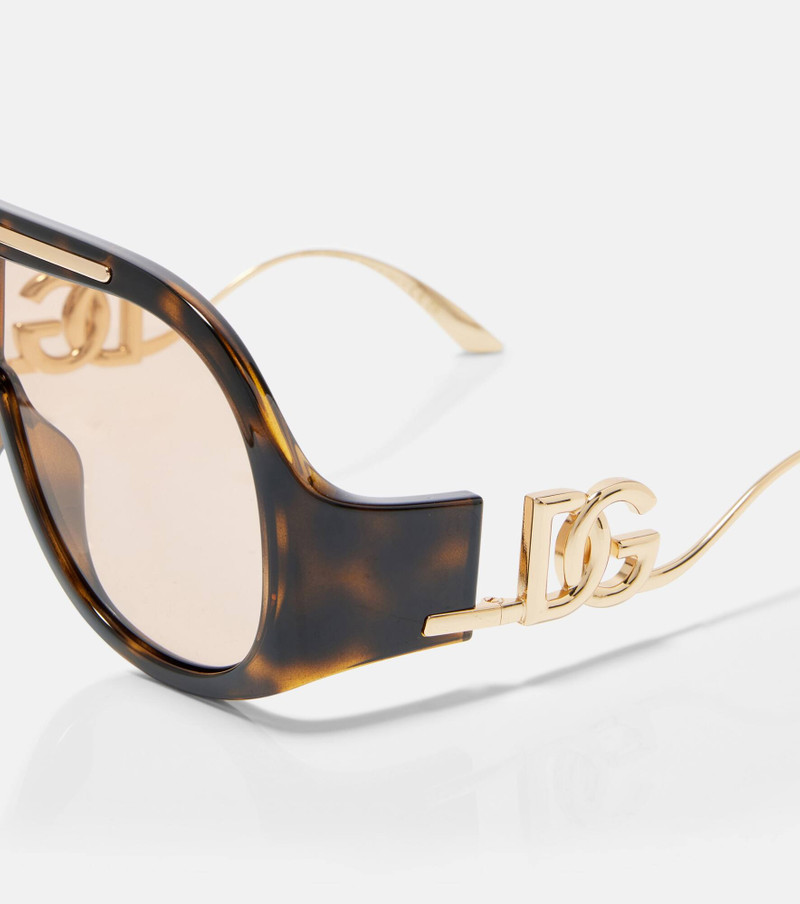 Dolce & Gabbana DG mask sunglasses outlook