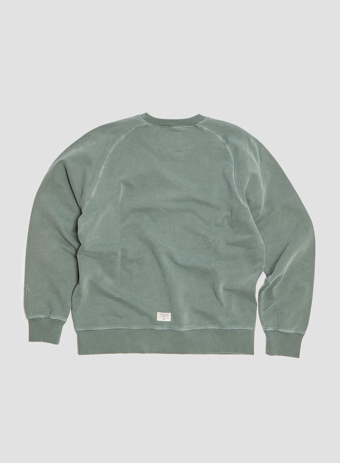 Embroidered Arrow Crew in Sports Green - 5