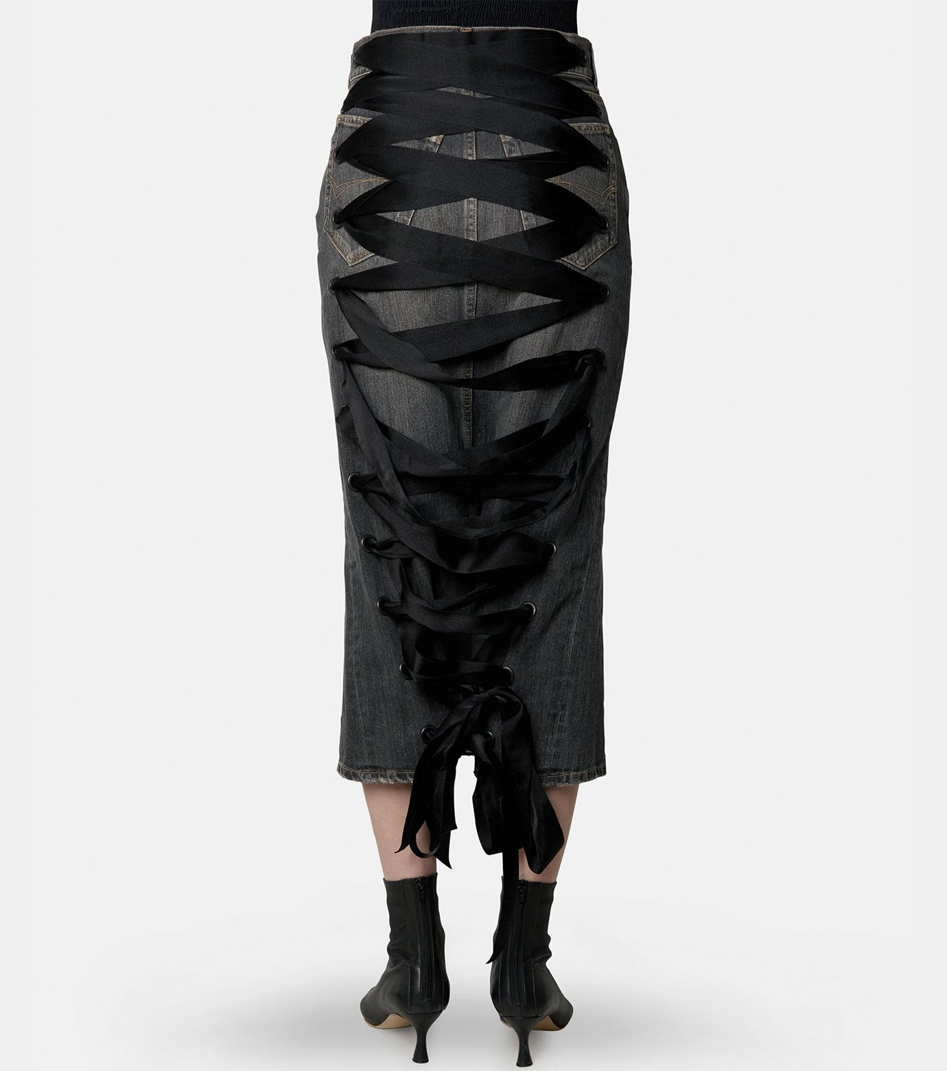 Lace Up Skirt - 3
