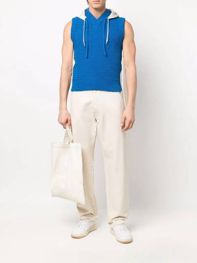 Craig Green hooded sleeveless sweater outlook