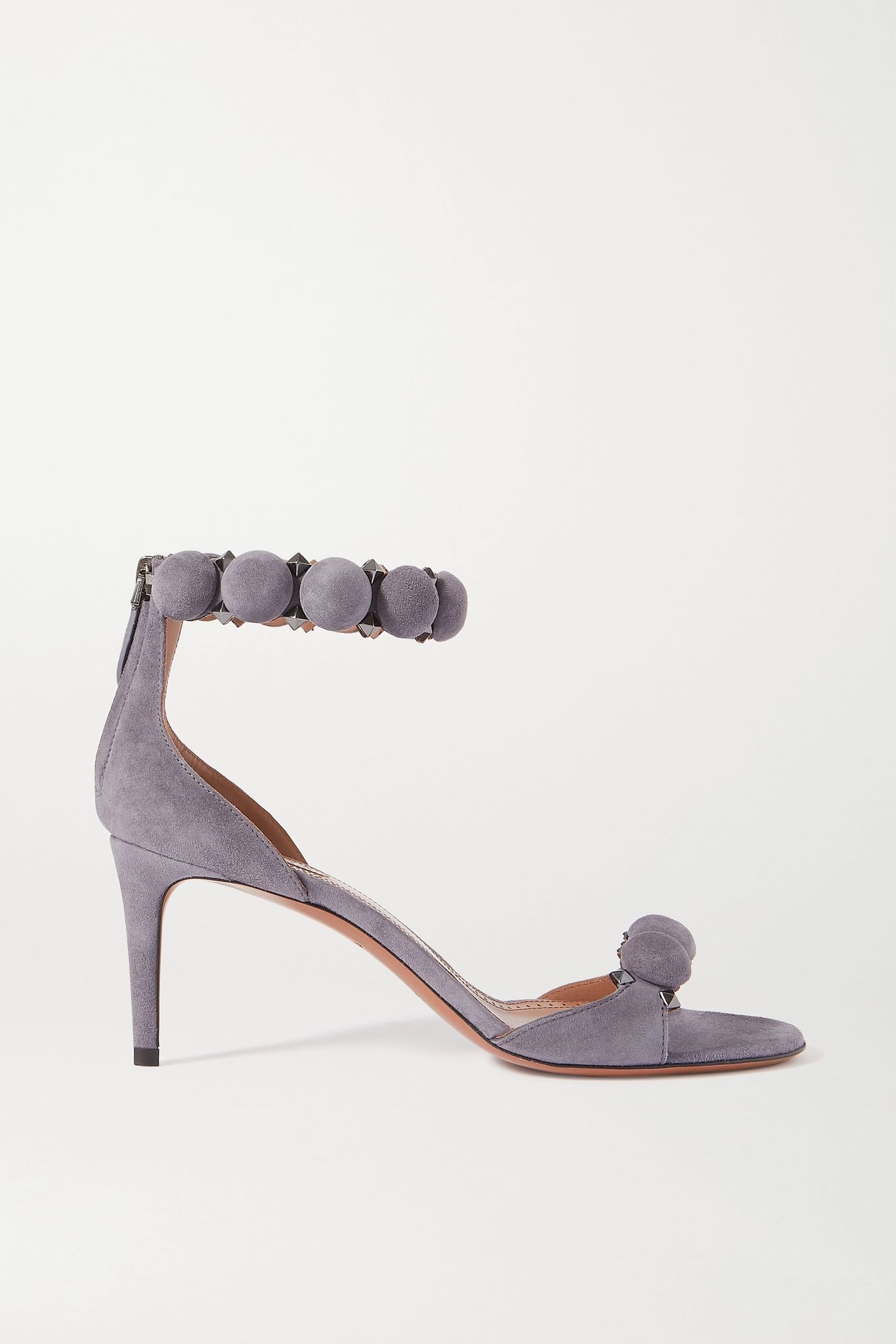 Bombe 75 studded suede sandals - 1