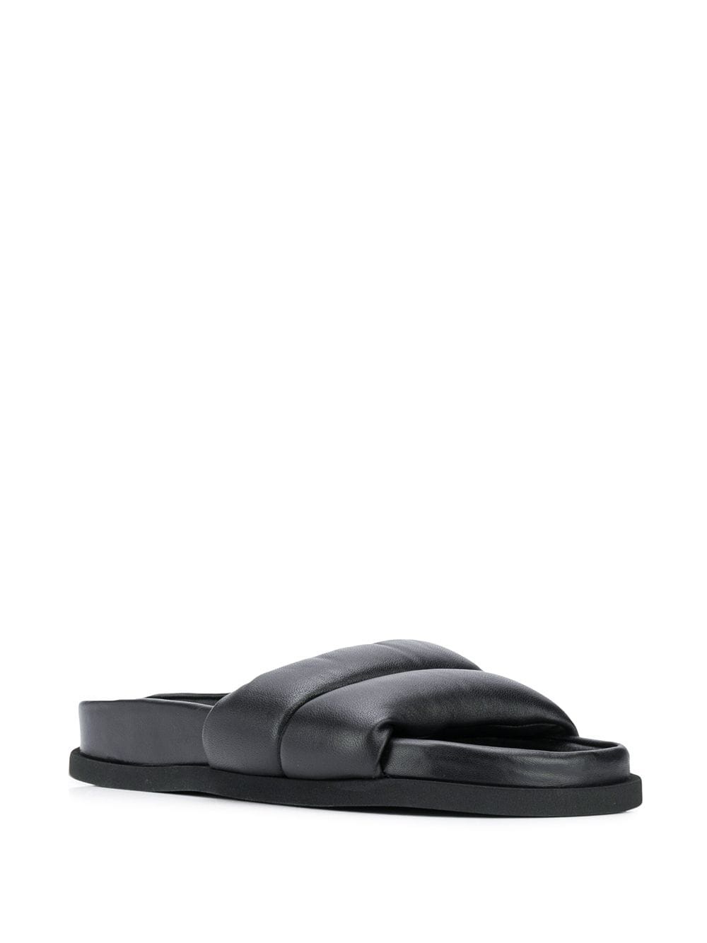 leather sliders - 2