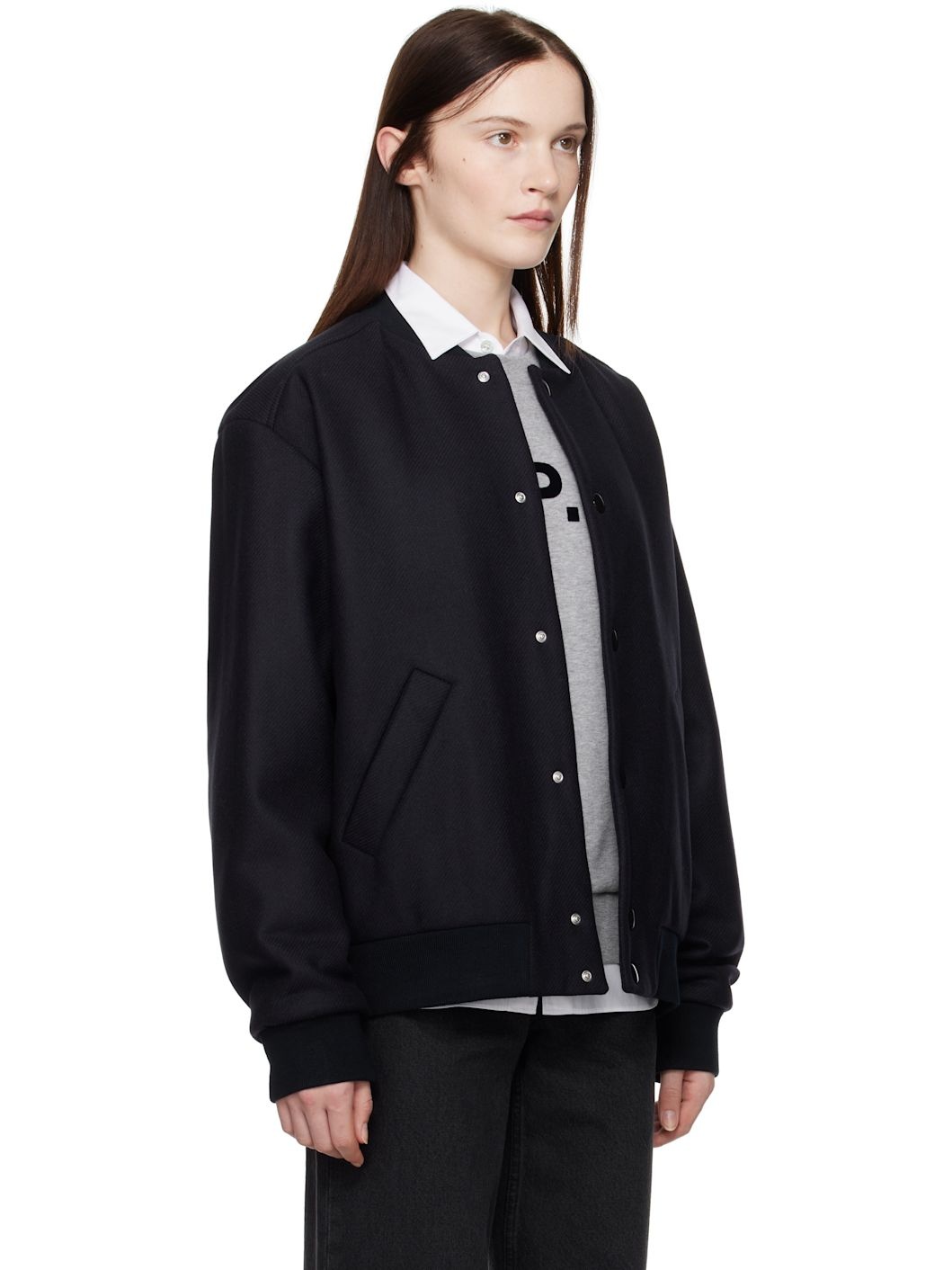 Navy Micky Bomber Jacket - 2