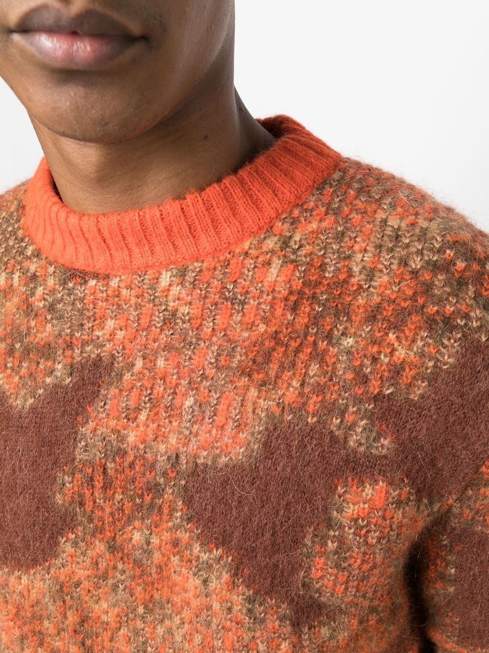 intarsia-knit alpaca-wool jumper - 5