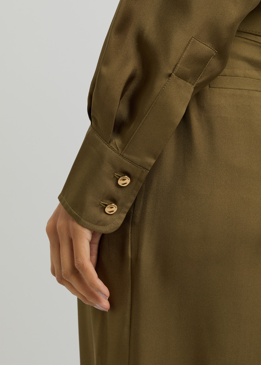 Zimmermann Crush Silk-twill Shirt - 5
