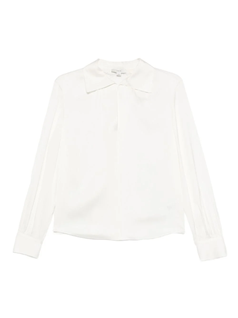 silk blend shirt - 1