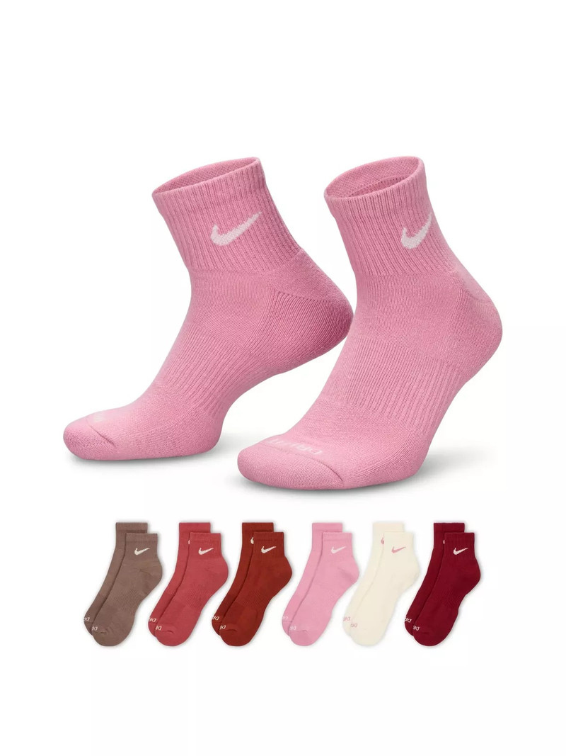 Everyday Plus Cushioned Training Ankle Socks (6 Pairs) 1