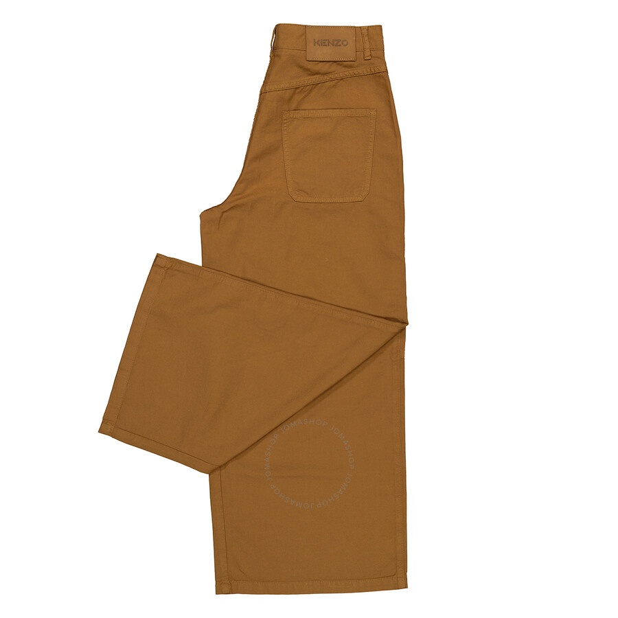 Kenzo Wide Leg Cropped Pants - 7