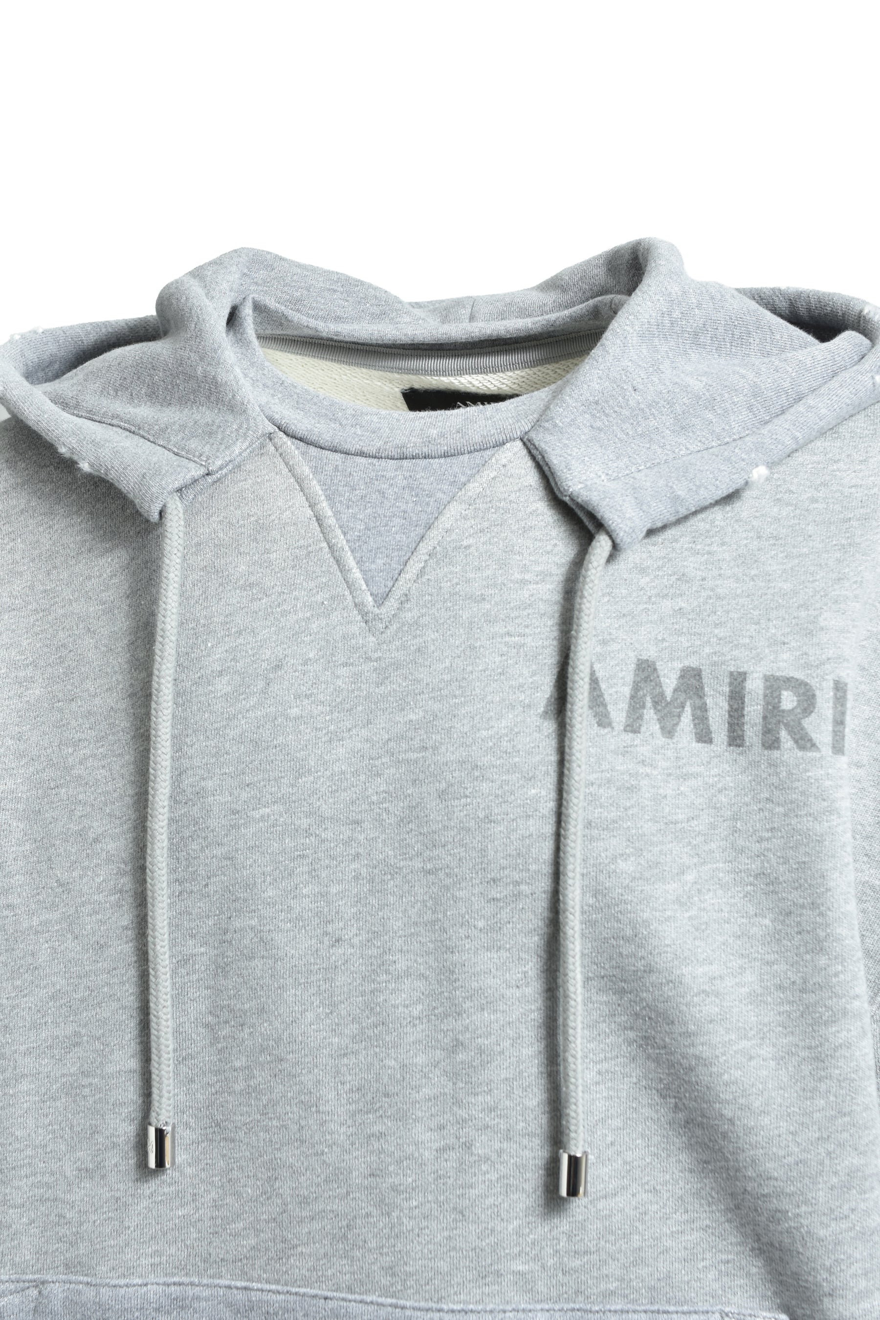 AMIRI STENCIL OVERSIZED HOODIE / GRY - 9