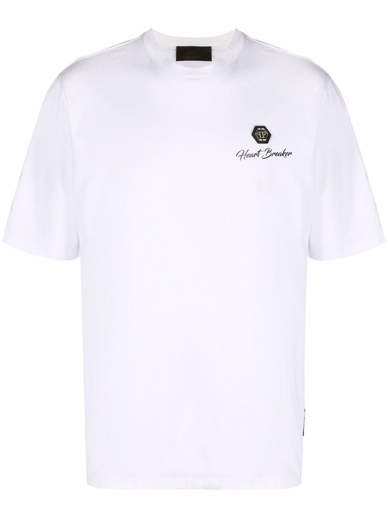 Heart Breaker chest print T-shirt 1