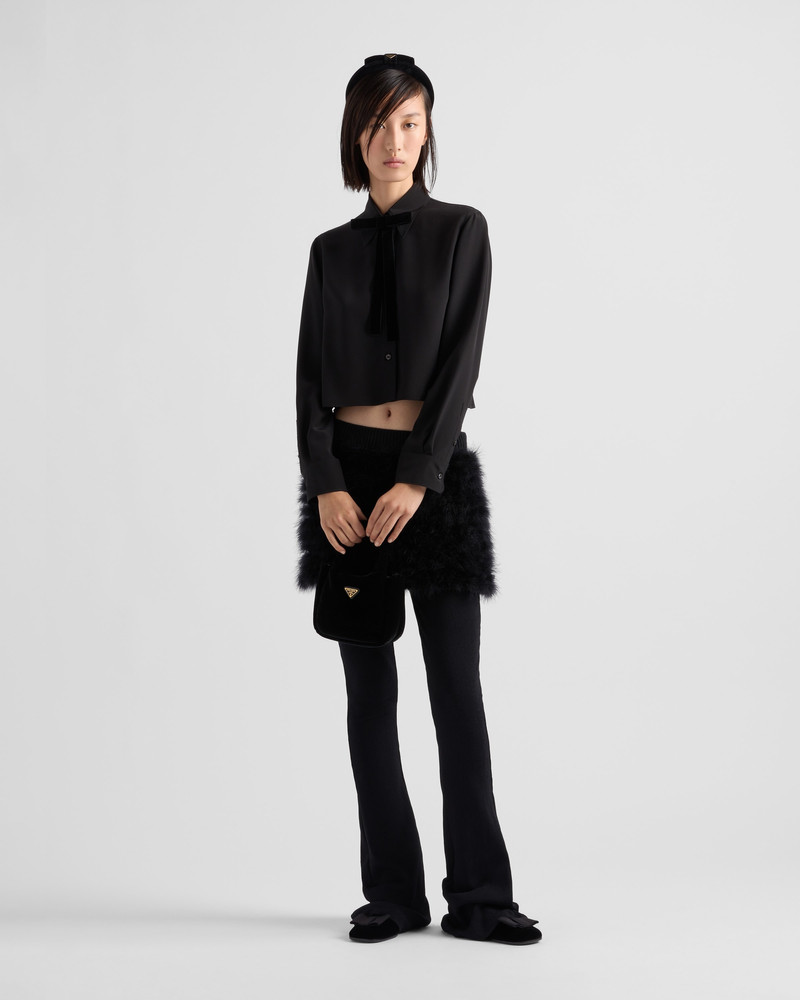 Prada Crepe de chine shirt outlook