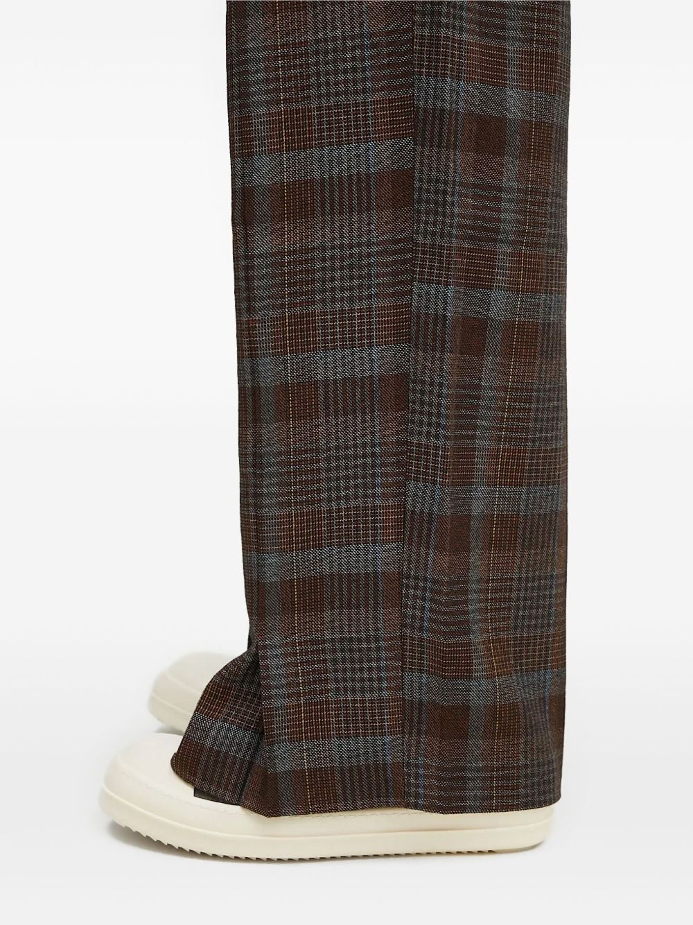 Soe check-wrap apa753m trousers - 4