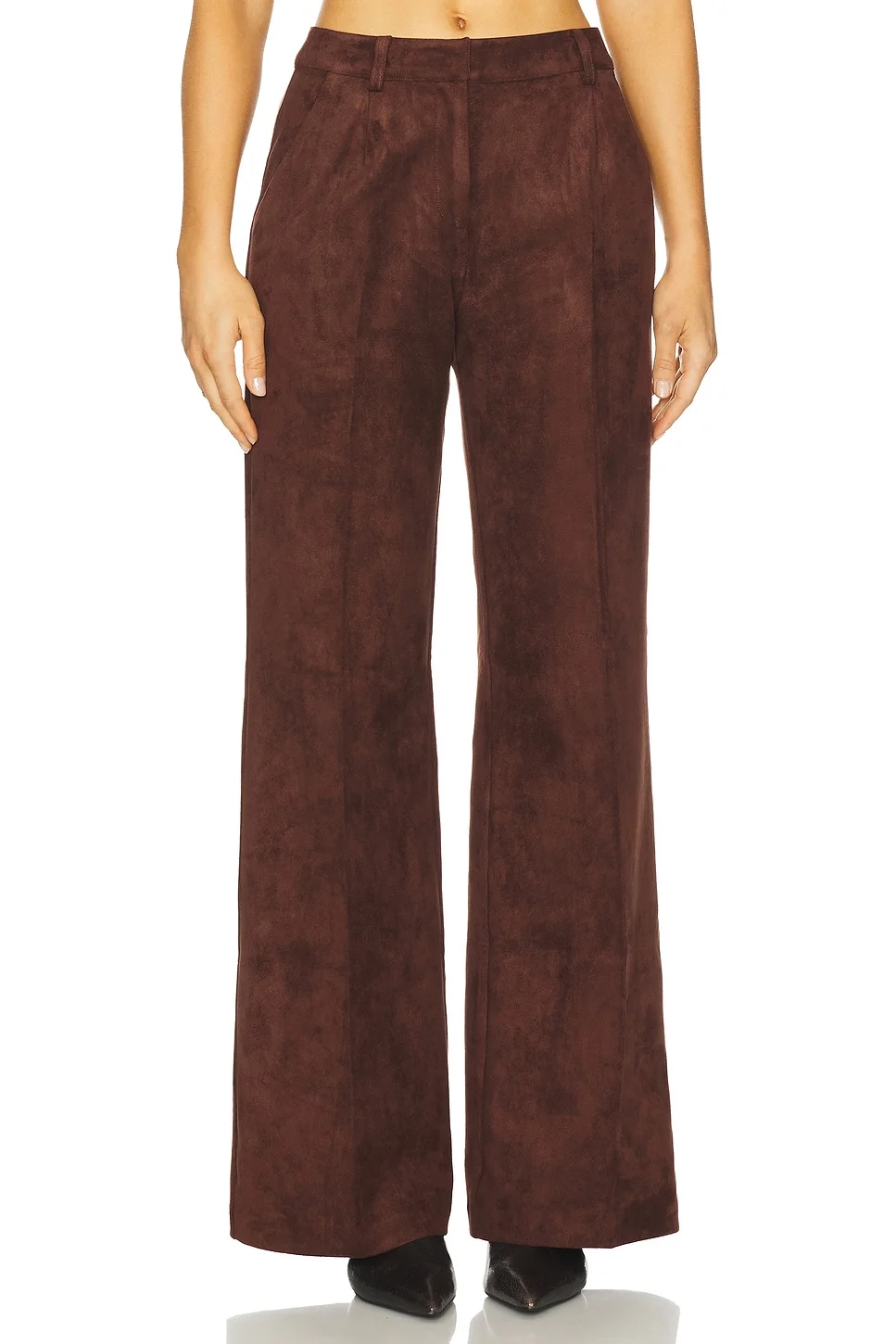 x REVOLVE Slater Suede Pants - 1