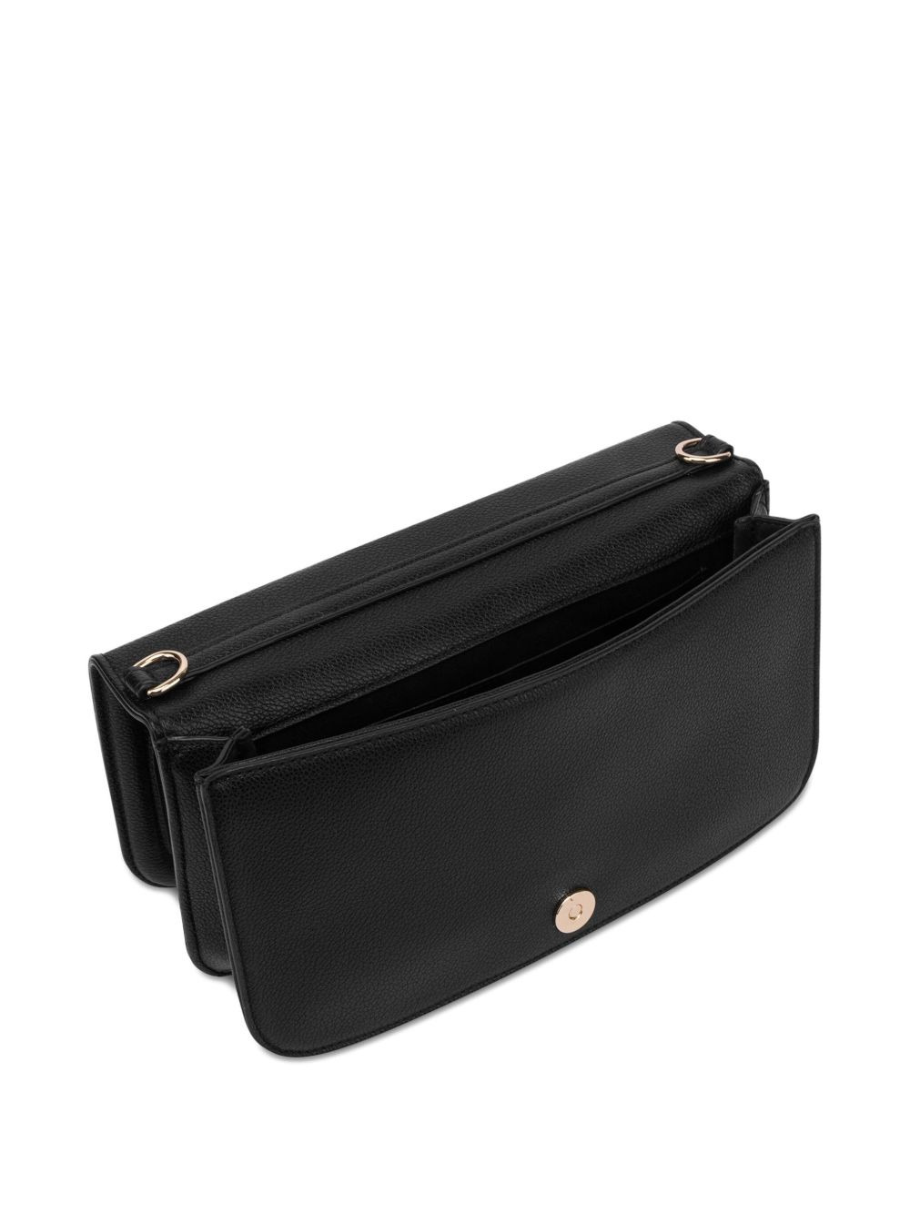 logo-plaque clutch bag - 3