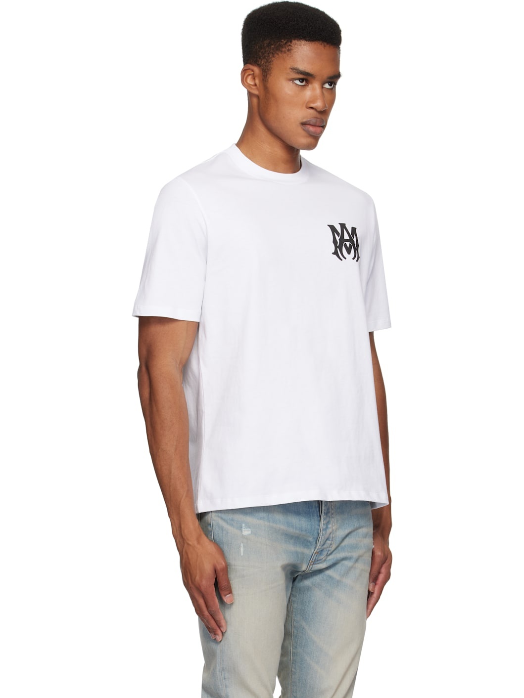 White 'MA' Core Logo T-shirt - 2