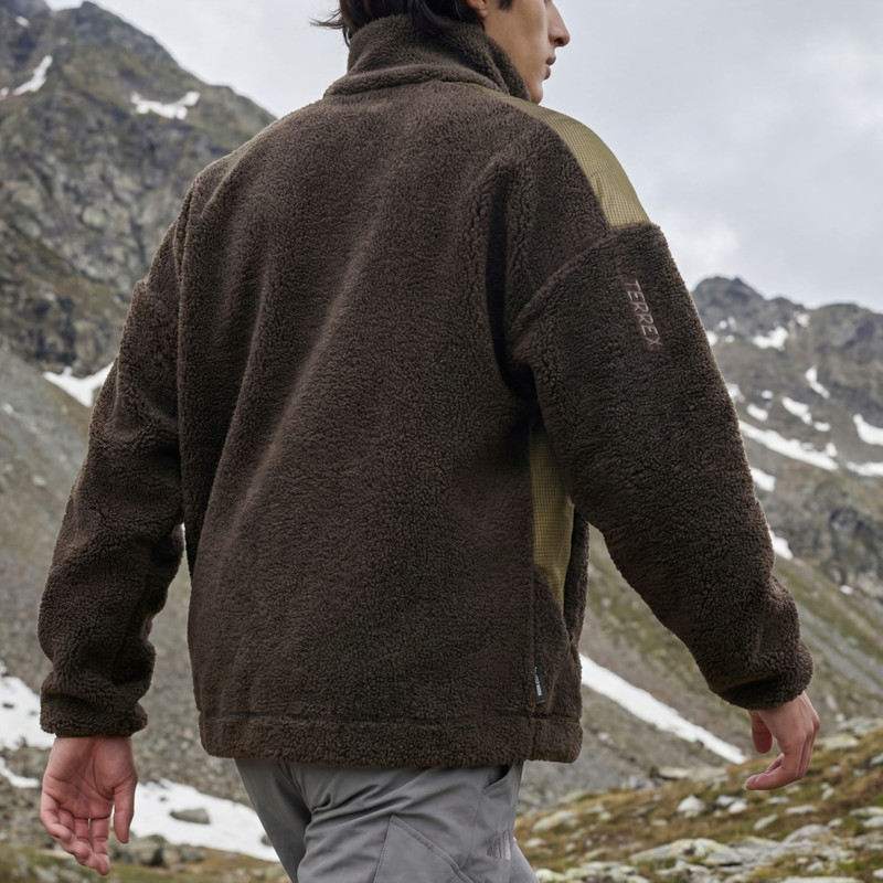 Terrex Xploric CLIMAWARM High Pile Snap Pullover 6