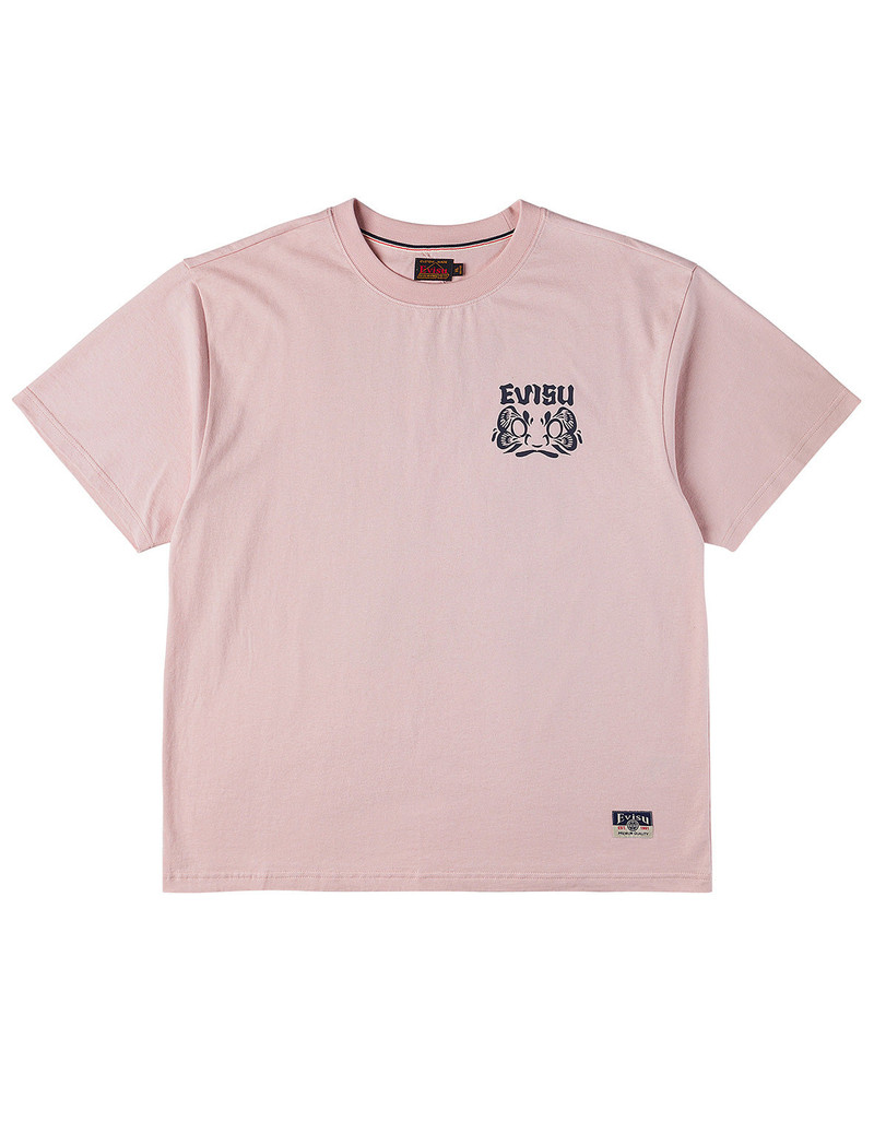 EVISU EVISU logo and Daruma T-shirt outlook