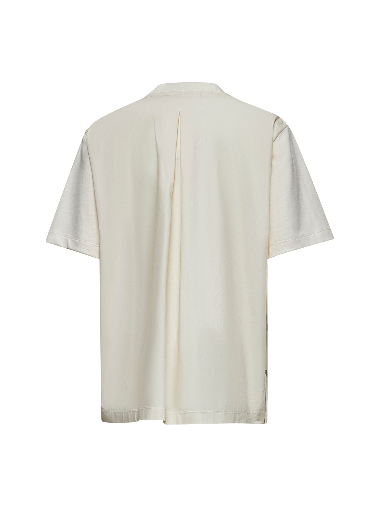Ivory cotton pocket T-shirt - 2