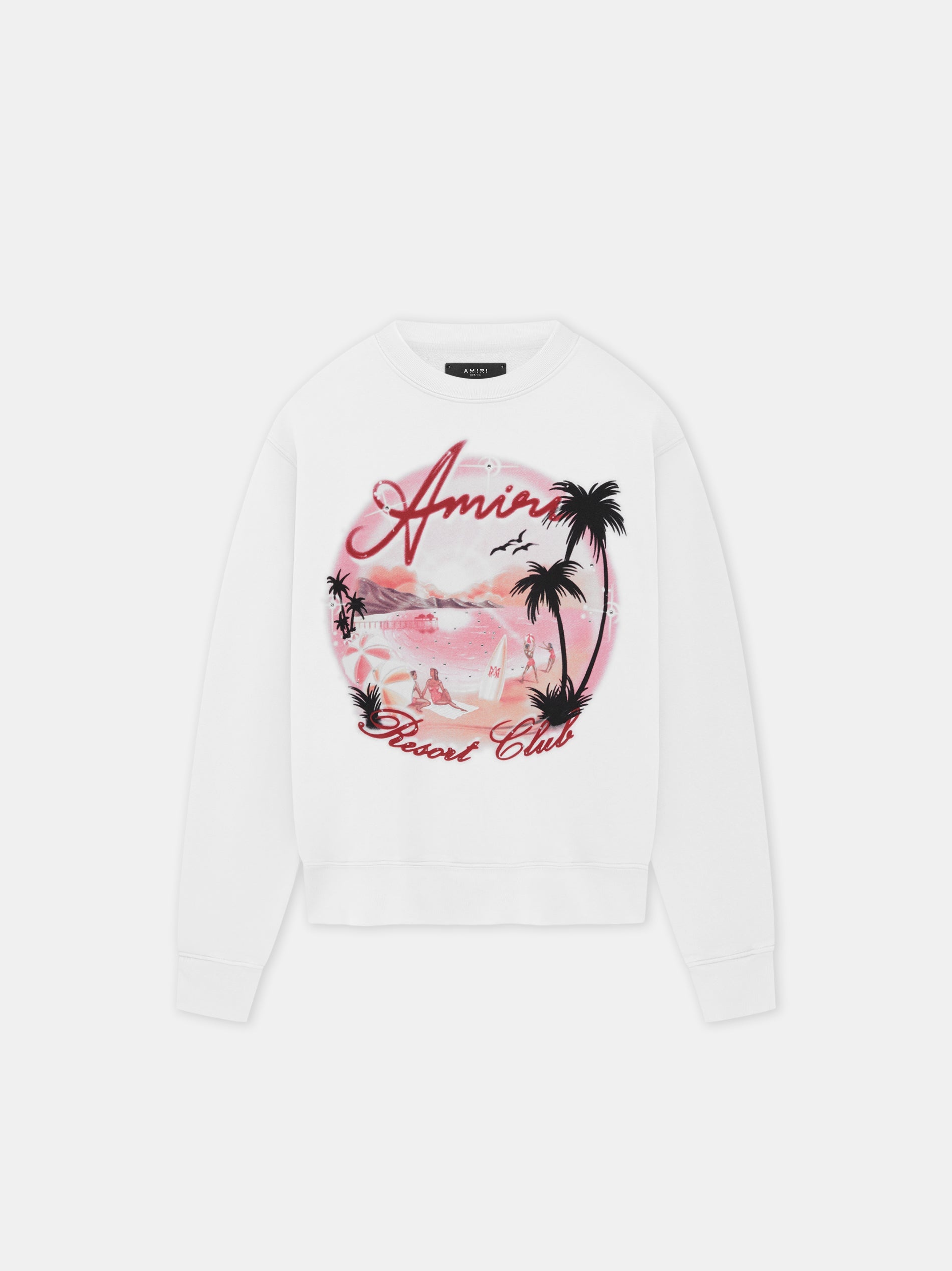 AMIRI PARADISE AIRBRUSH CREW - 1