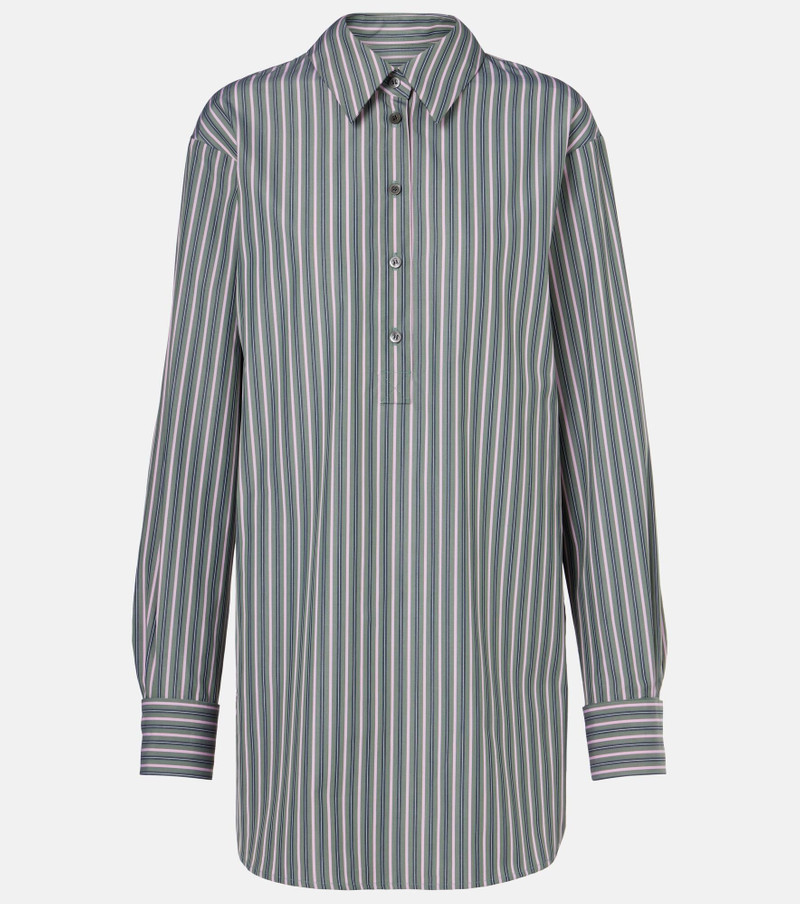 Striped cotton shirt - 1