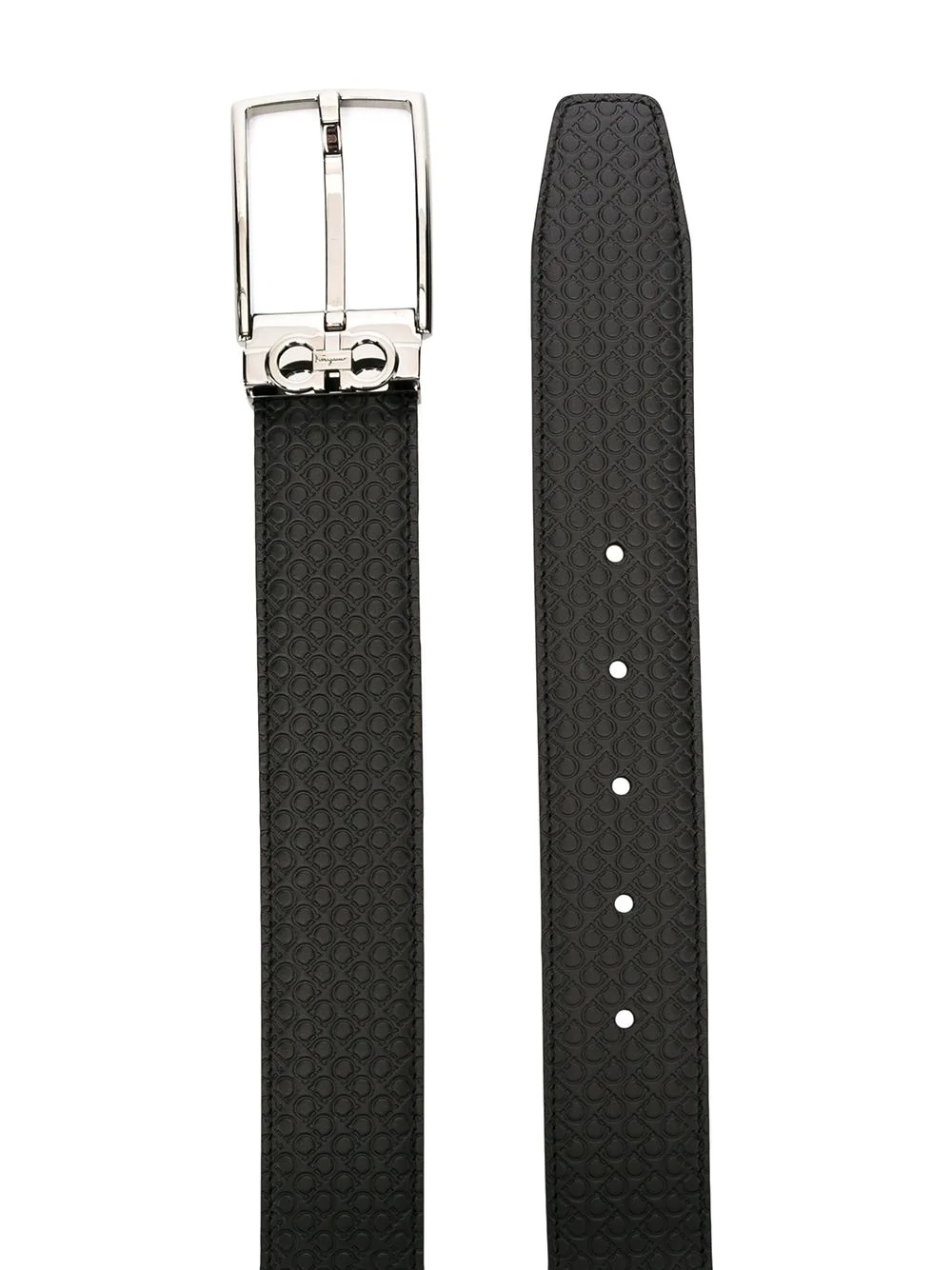 Gancini-plaque buckle belt - 2