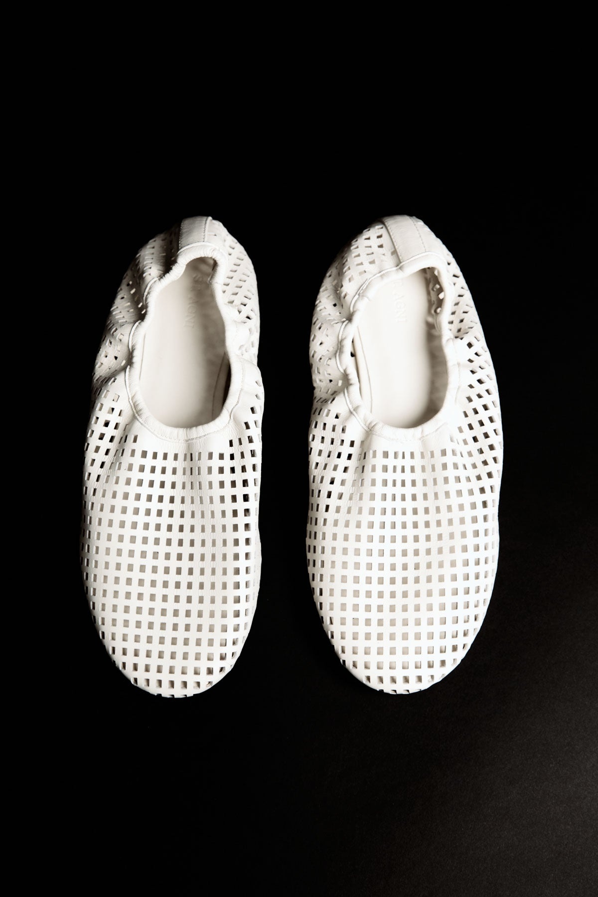 Perforated Ballet Flat - Tofu - 2