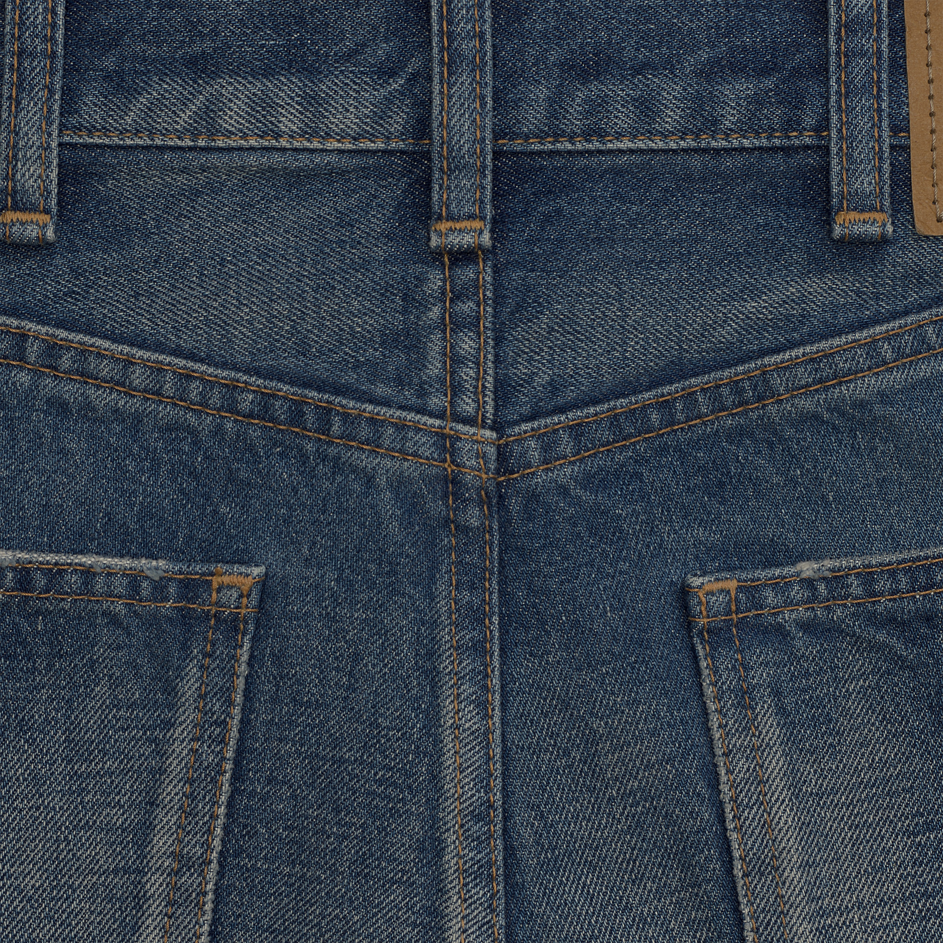 JANE FLARED JEANS IN UNION WASH DENIM - 3