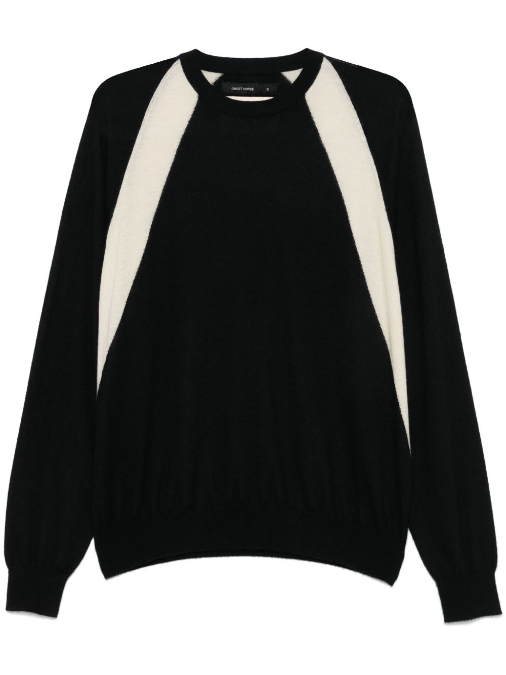 colour-block sweater - 1