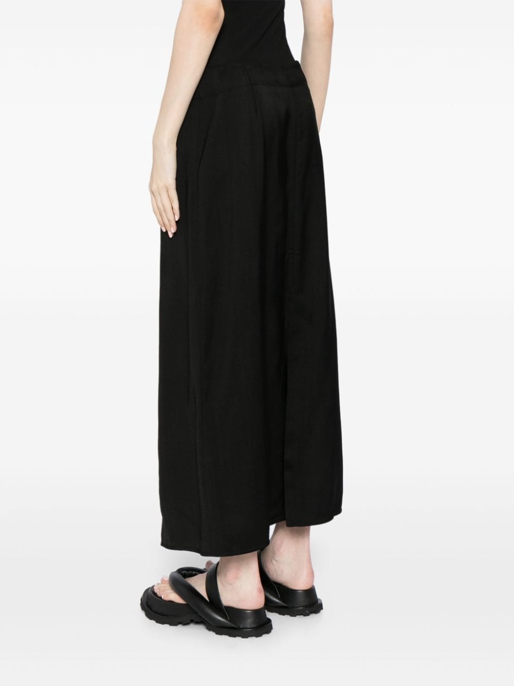 Jaya draped maxi skirt - 4