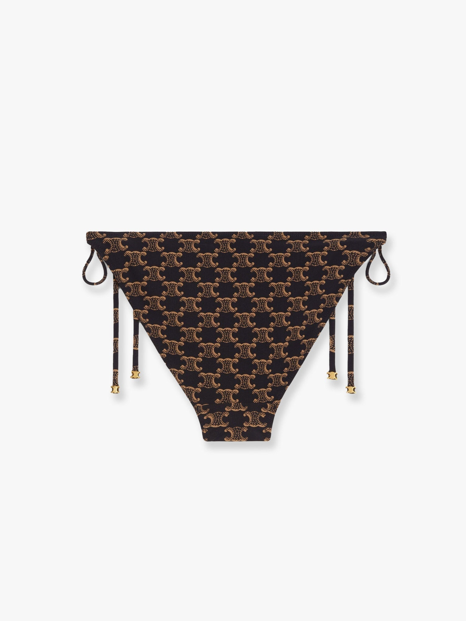 Celine Women Bikini Slip With Triomphe Print - 3