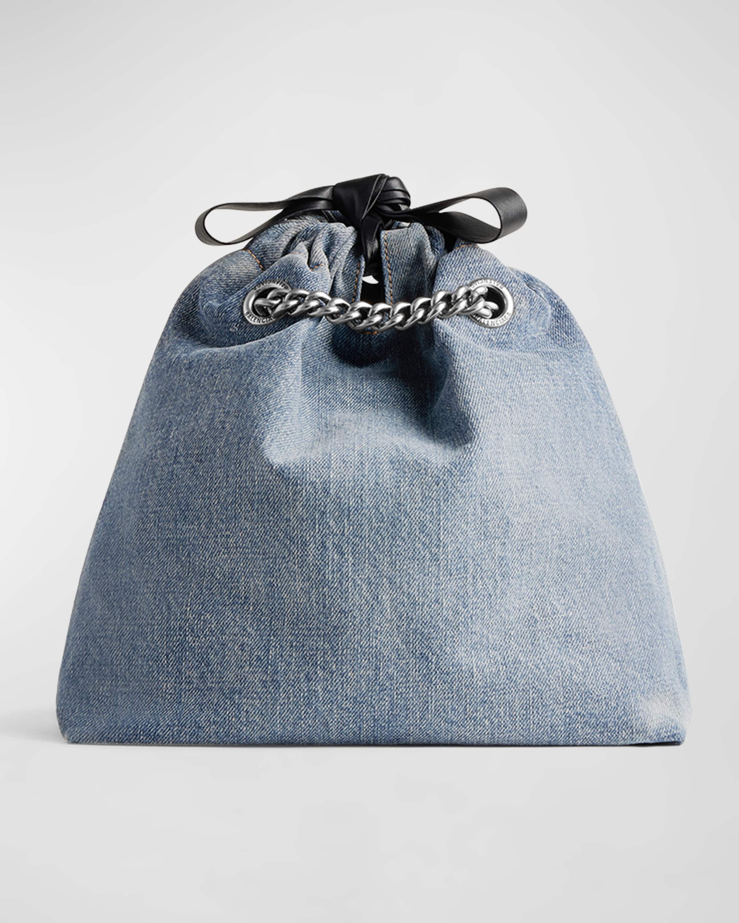 Crush Small Denim Tote Bag - 3