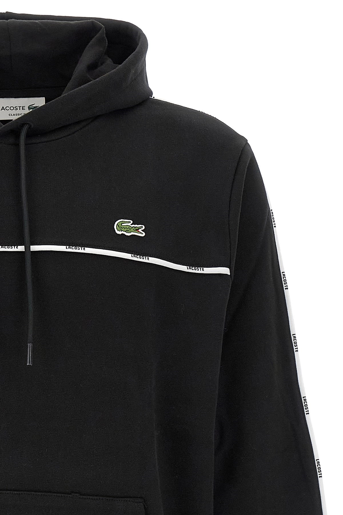 'Lacoste Trim' hoodie - 3