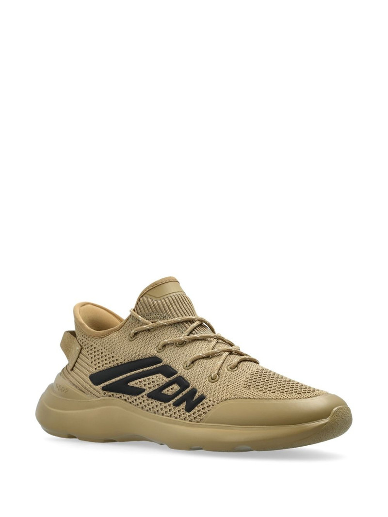 DSQUARED2 logo-embossed sneakers outlook
