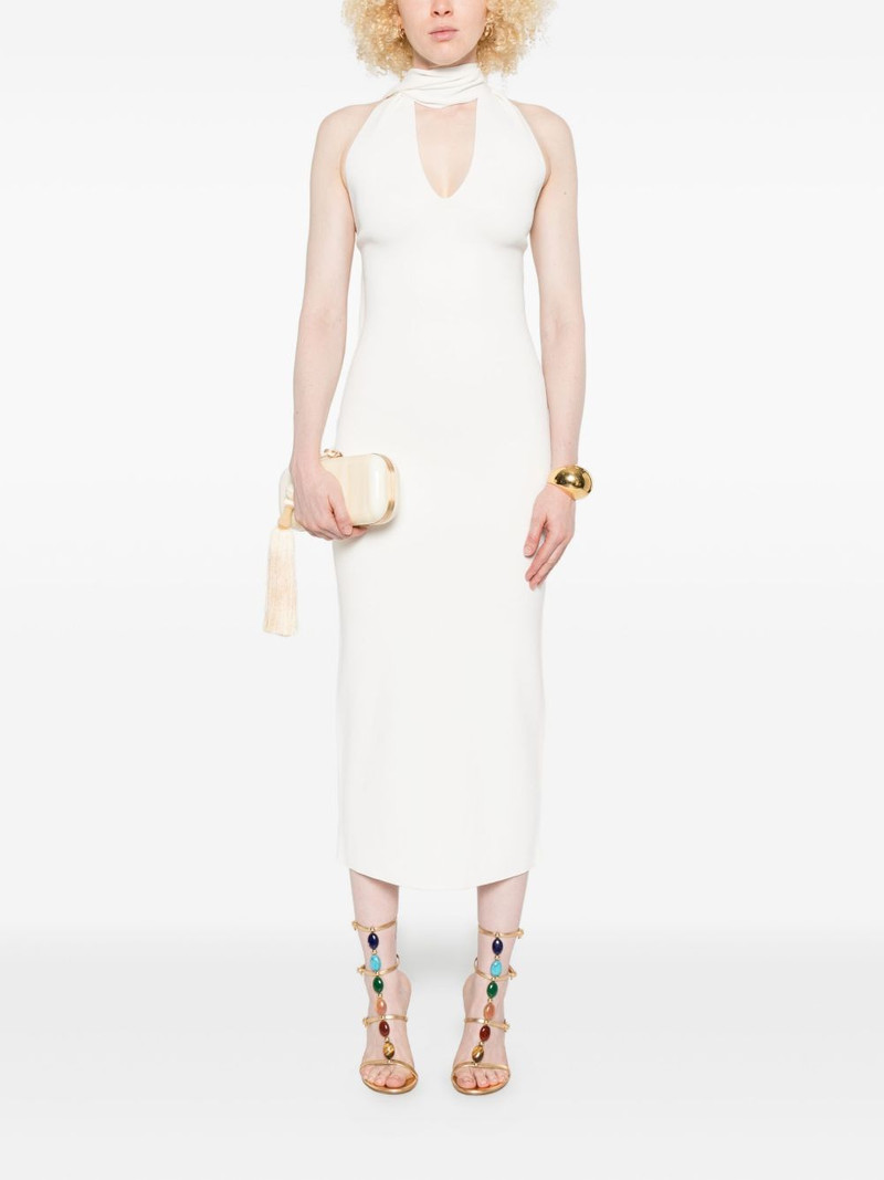 Cult Gaia Caia halter-neck midi dress outlook