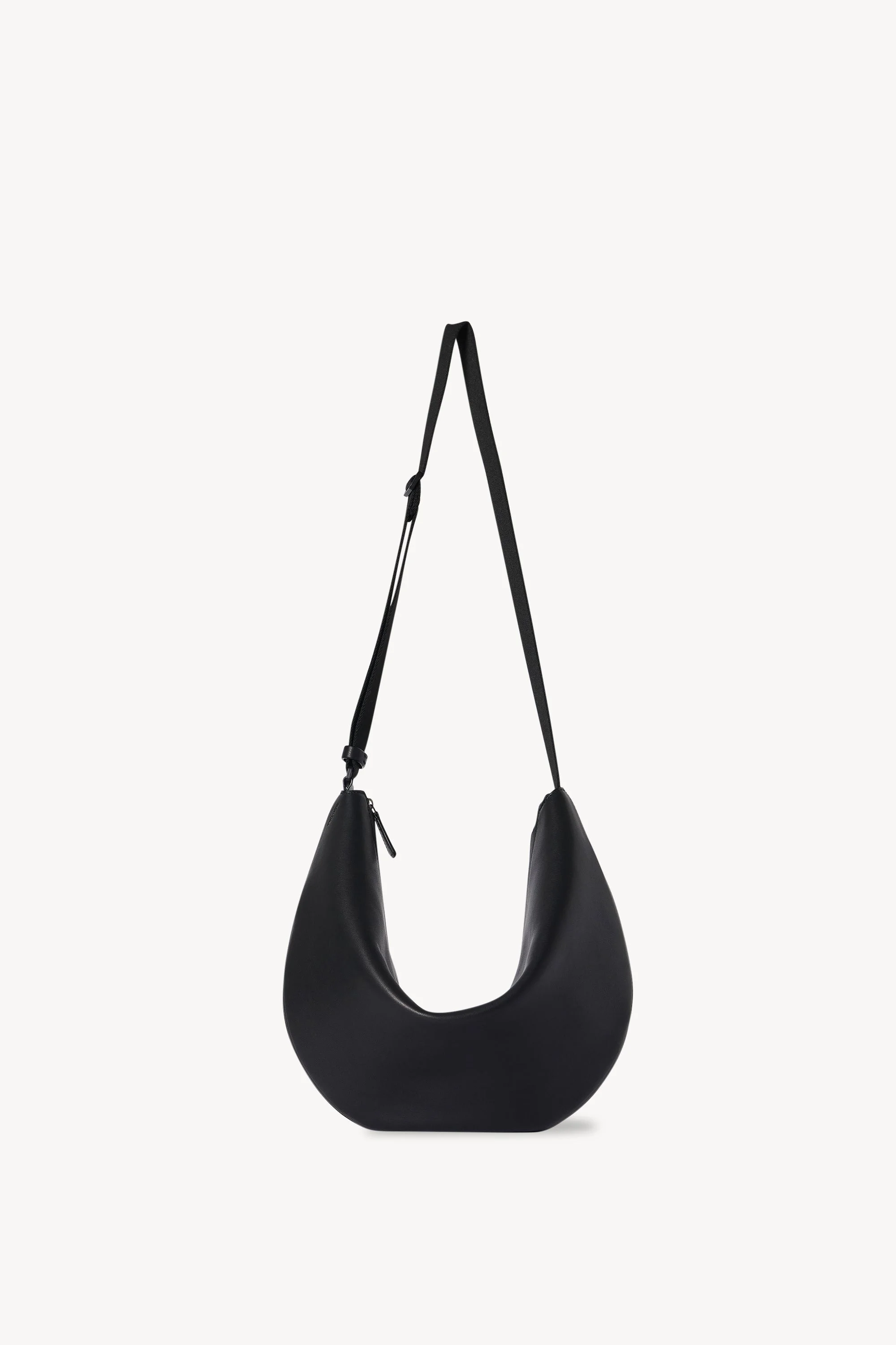Crossbody Crescent Bag in Leather - 1