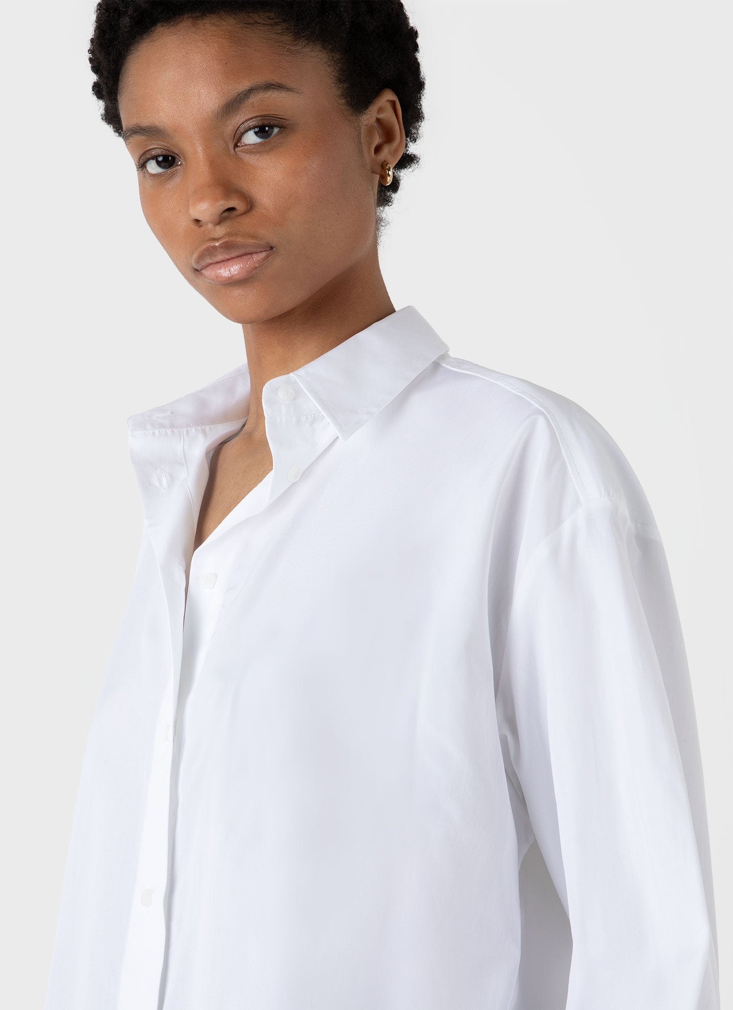 Oversized Poplin Shirt - 4