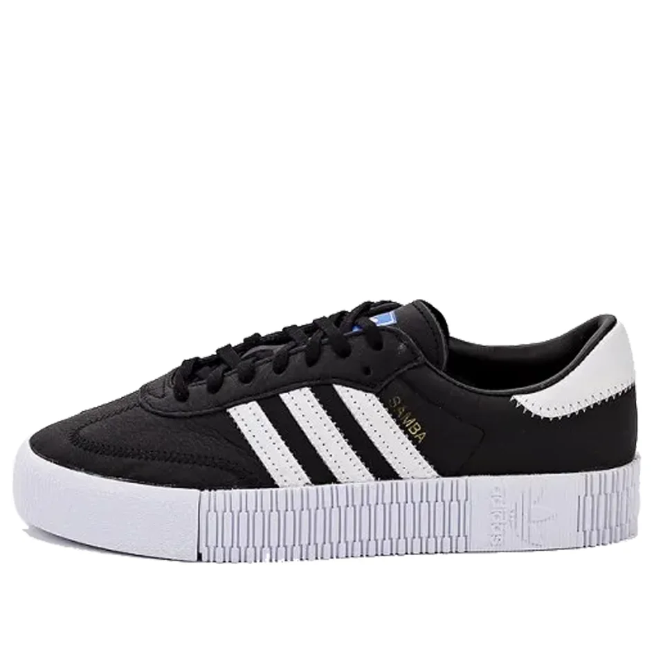 (WMNS) adidas originals Sambarose 'Black White' FV0766 - 1